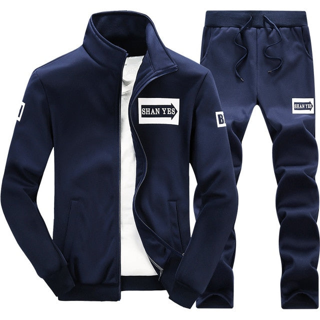 Tracksuits Men Polyester